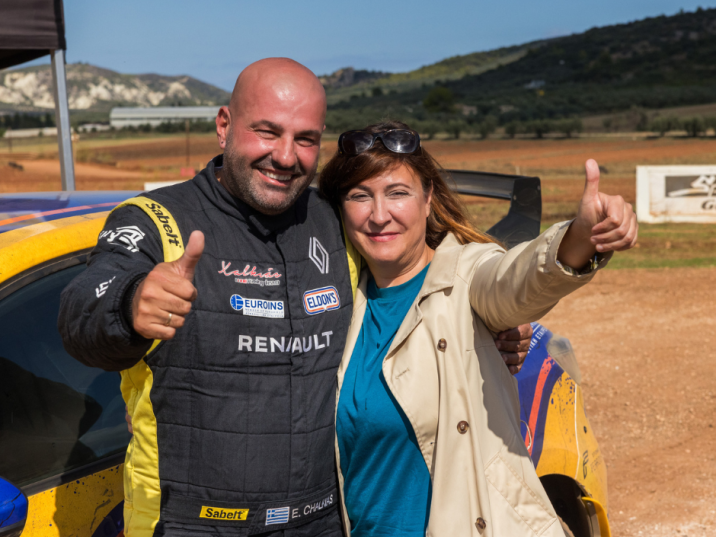 Η Euroins «ανέβασε στροφές» στο Διαδρόμιο Σπαθοβουνίου – Μοναδική εμπειρία συν-οδήγησης με τον Θέμη Χαλκιά